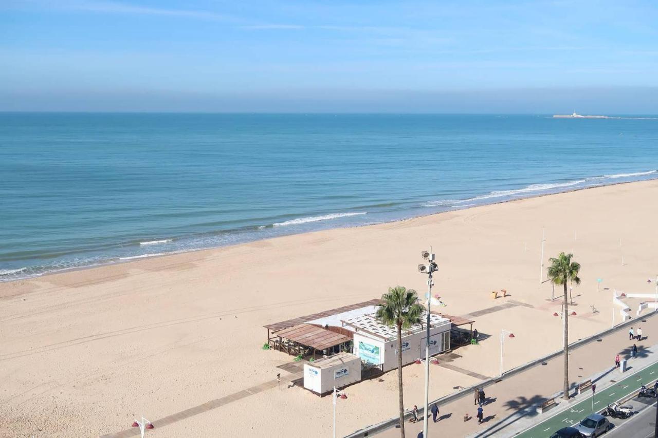 Casa Brasil - 1ª Linea Playa Con Parking Incluido Lägenhet Cádiz Exteriör bild